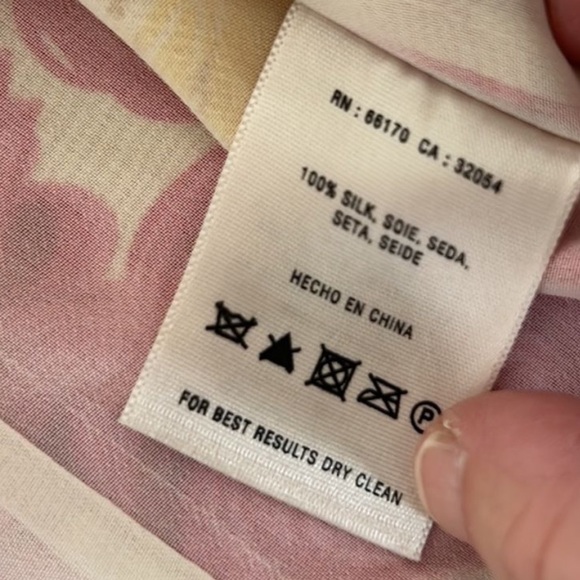 ANTHROPOLOGIE 💯 Silk Slip Dress, Size 6 - Picture 5 of 6